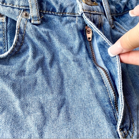 Forever 21 high waisted mom denim shorts cuffed 26 - Picture 6 of 6